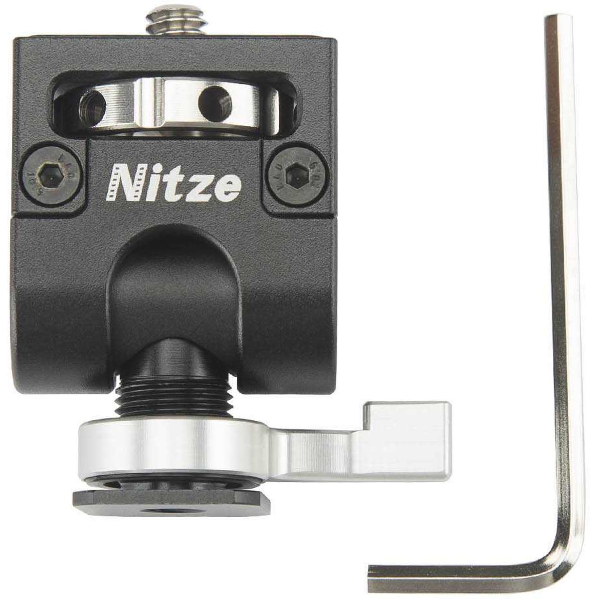 Nitze Elf Series Monitor Houder (QR Cold Shoe To 1/4-20 Screw) - Image 4