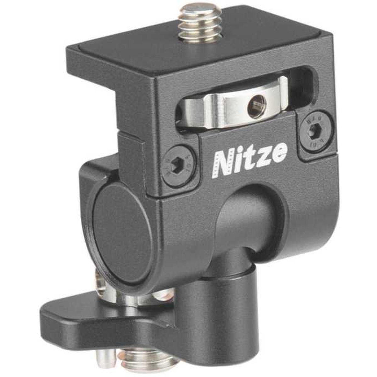 Nitze Monitor Holder + Tilt - 3/8 ARRI Loc Pins To 1/4 (N54-F/4.0) - Image 2