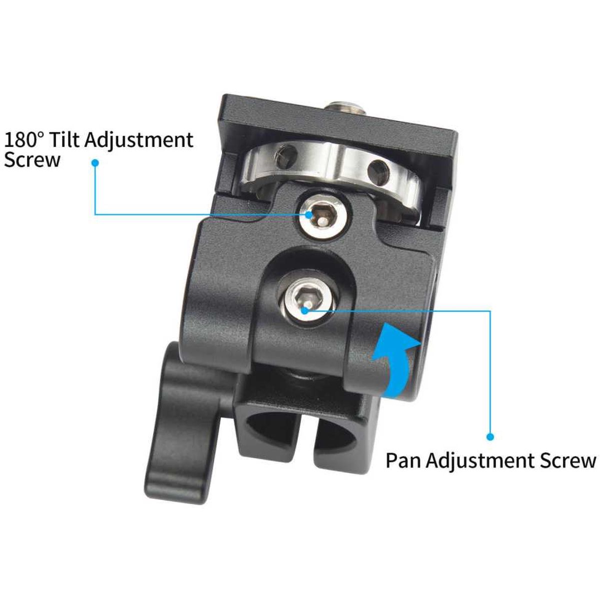Nitze Field Monitor Mount + Tilt - Nato To 1/4 (N54-F5) - Image 5
