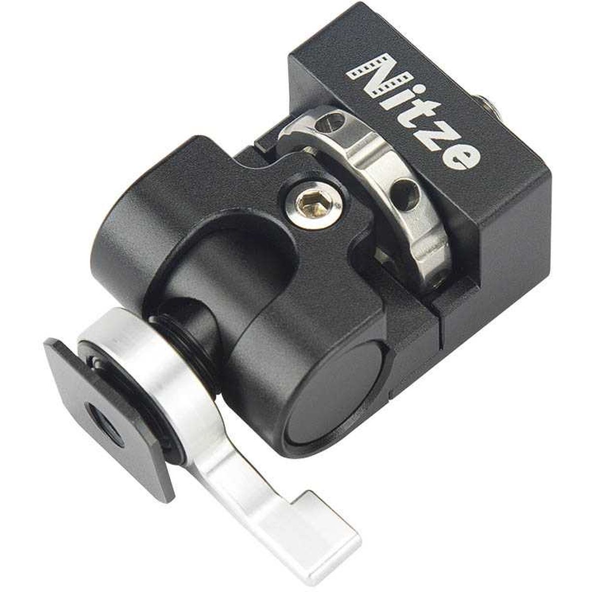 Nitze Elf Series Monitor Holder (QR Cold Shoe to 1/4"-20 Screw with ARRI Locating Pins) - N54-G1 - Image 4