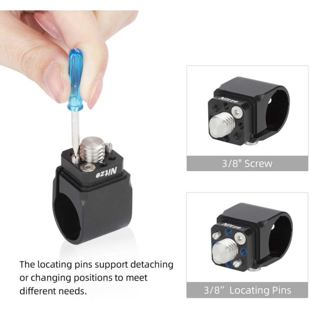 Nitze Single 19mm Rod Clamp (N82D) - Afbeelding 3