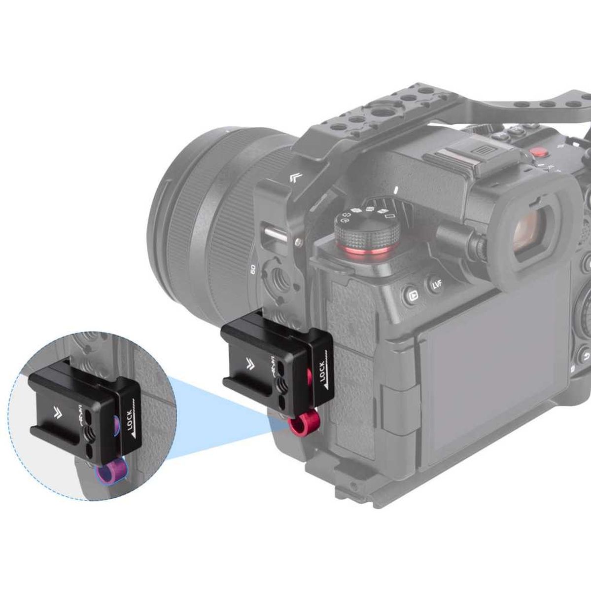 Nitze Quick Release NATO Clamp with Cold Shoe (NF49E) - Image 4