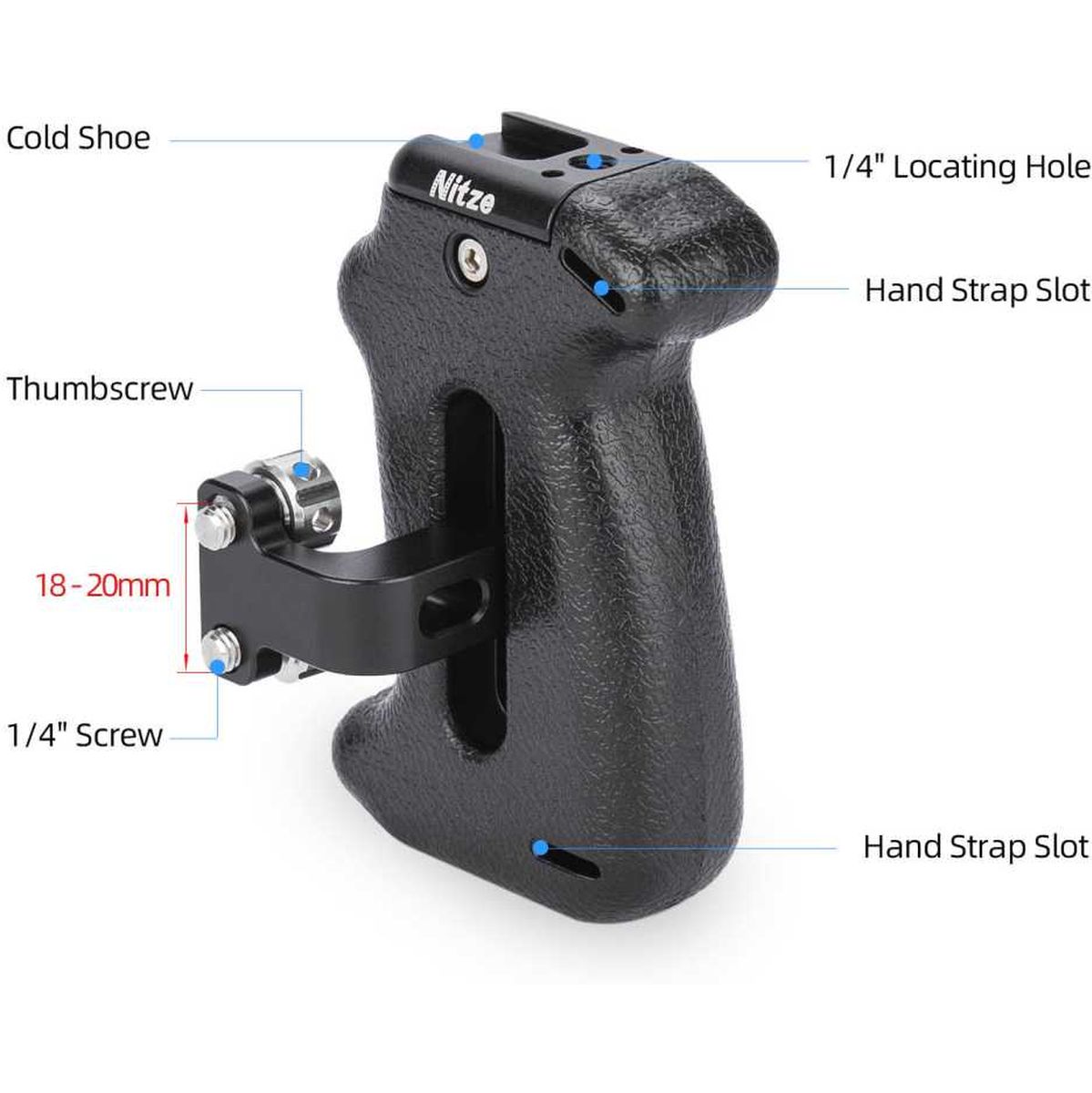 Nitze Side Handle with 1/4" Screws - Image 4