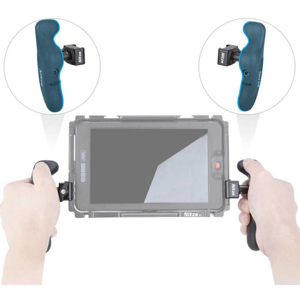 Alternative view of Nitze Side Handle Kit with Nato Clamp