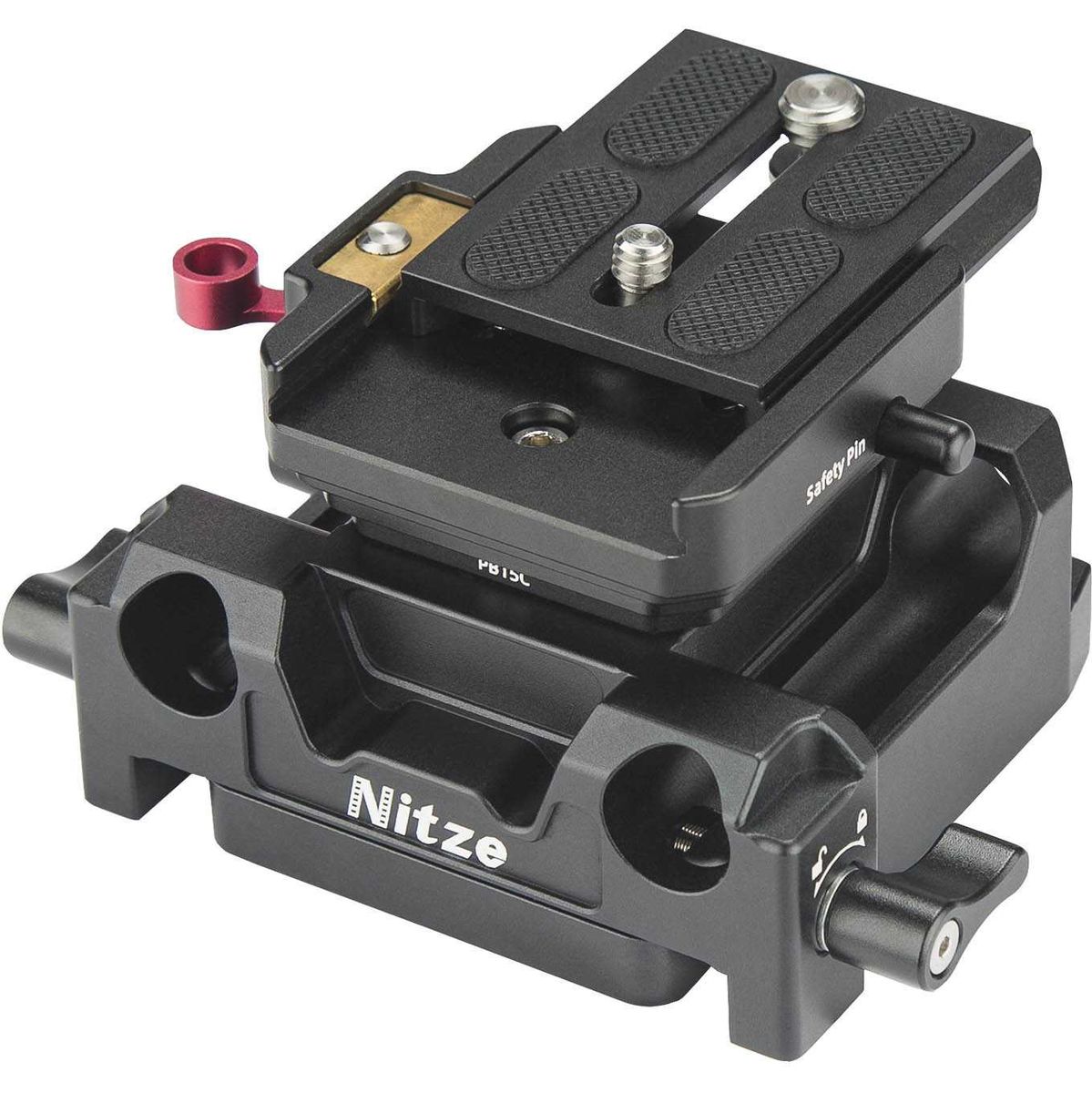 Nitze 15mm LWS Baseplate ARRI Dovetail For Canon EOS R5 C Cage (PB15C) - Image 4