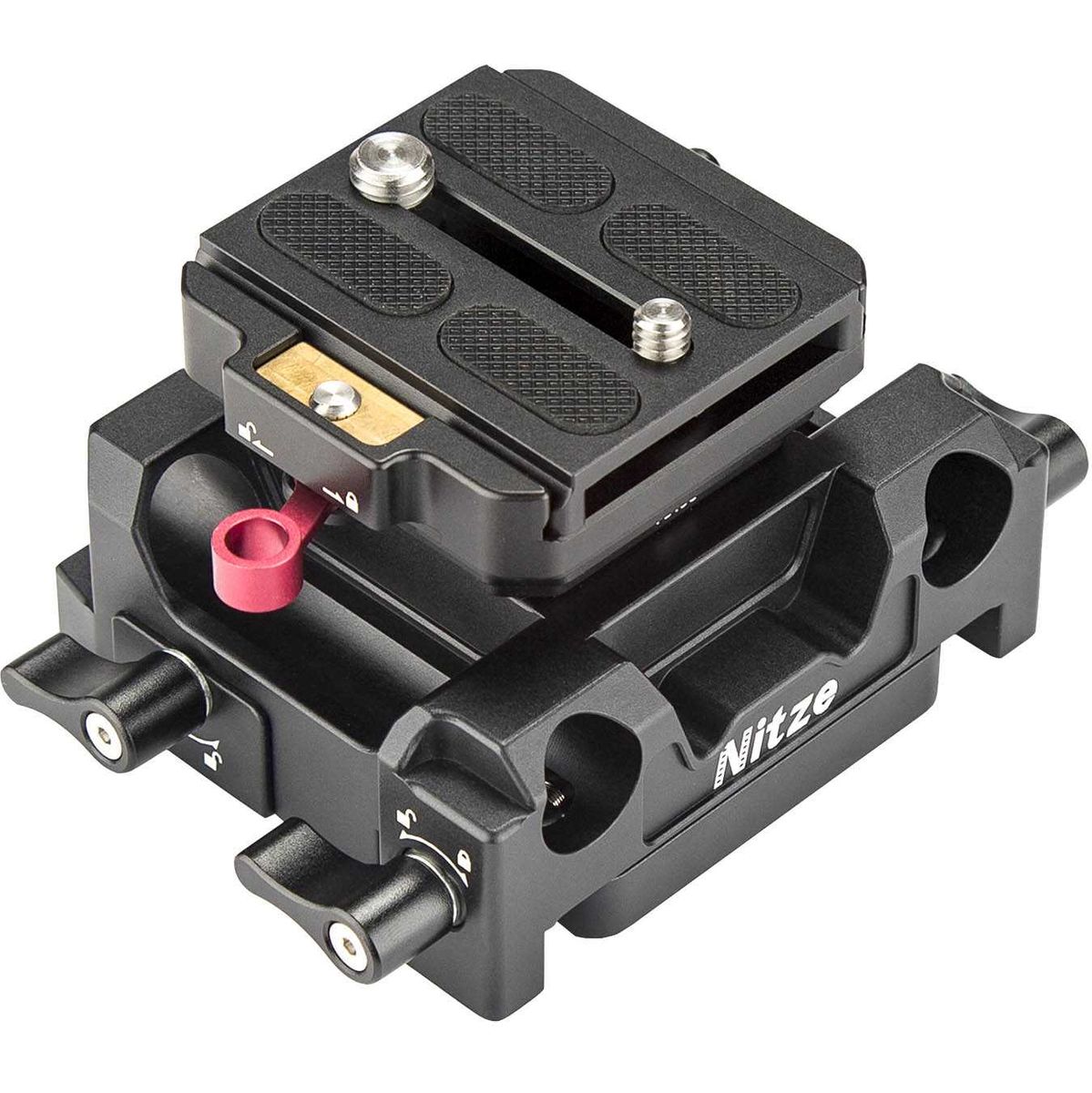 Nitze 15mm LWS Baseplate ARRI Dovetail For Canon EOS R5 C Cage (PB15C) - Image 5