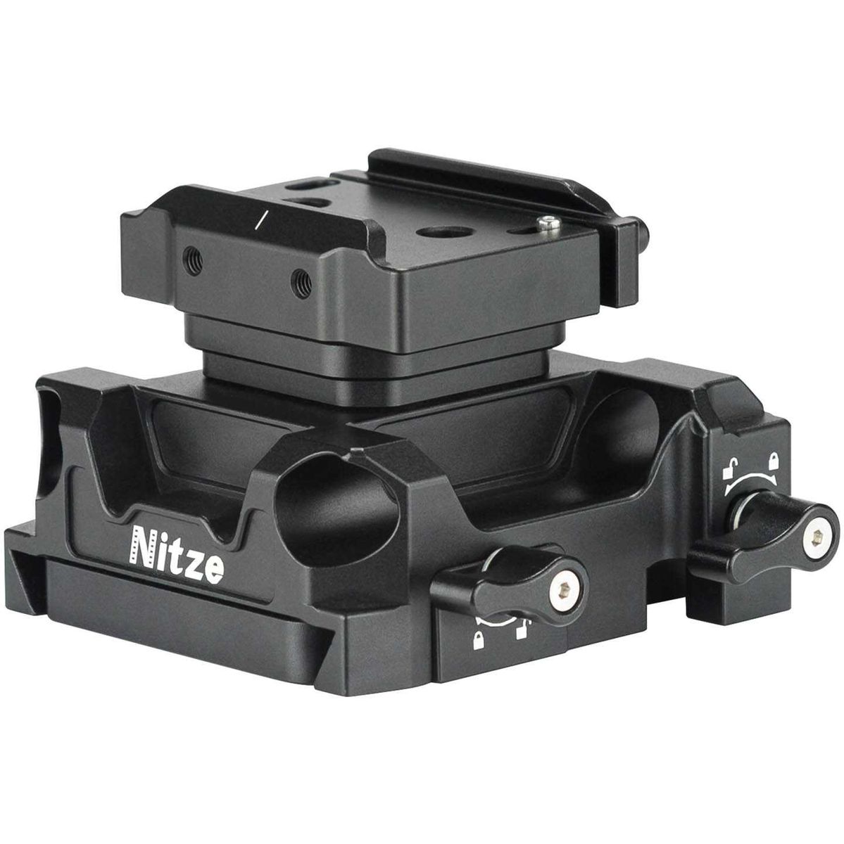 Nitze 15mm LWS Baseplate ARRI Dovetail for Sony A7IV/FX3 Cage (QR) (PB18A) - Image 3