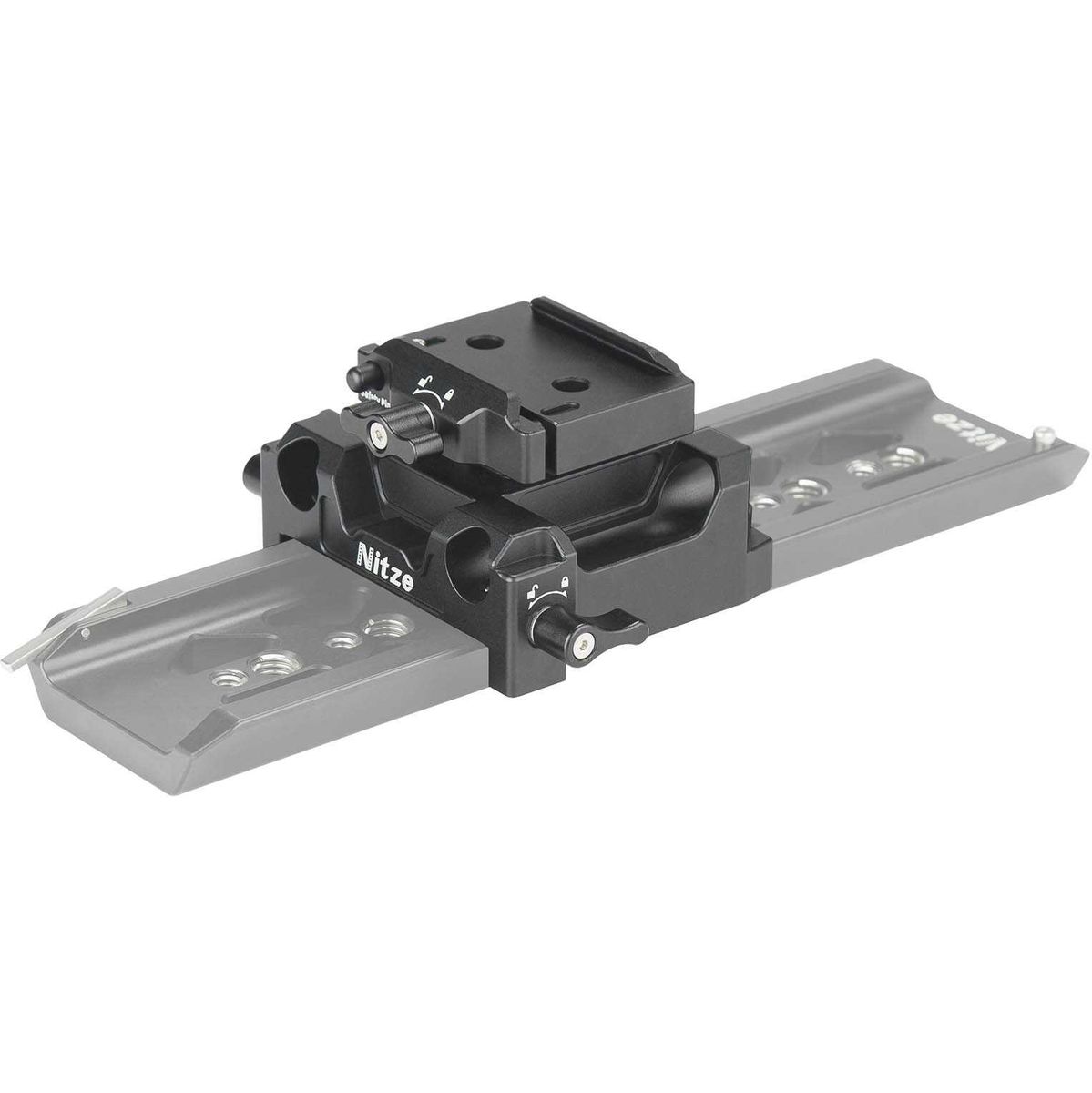 Nitze 15mm LWS Baseplate ARRI Dovetail for Sony A7IV/FX3 Cage (QR) (PB18A) - Image 4