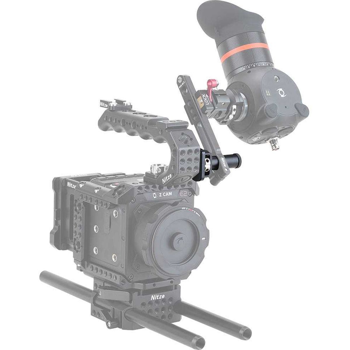 Nitze 15mm Alu Rod 1/4-20 Screw + ARRI Loc Pins (50MM/2) - Image 5