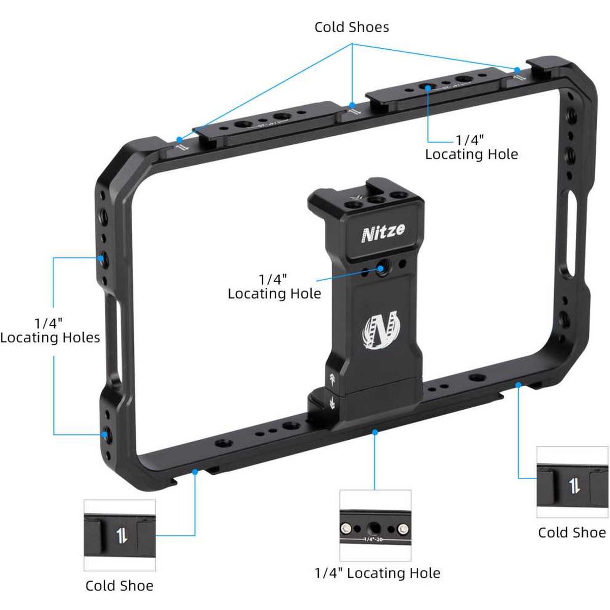 Nitze Smartphone Cage (T-MP01A) - Image 3