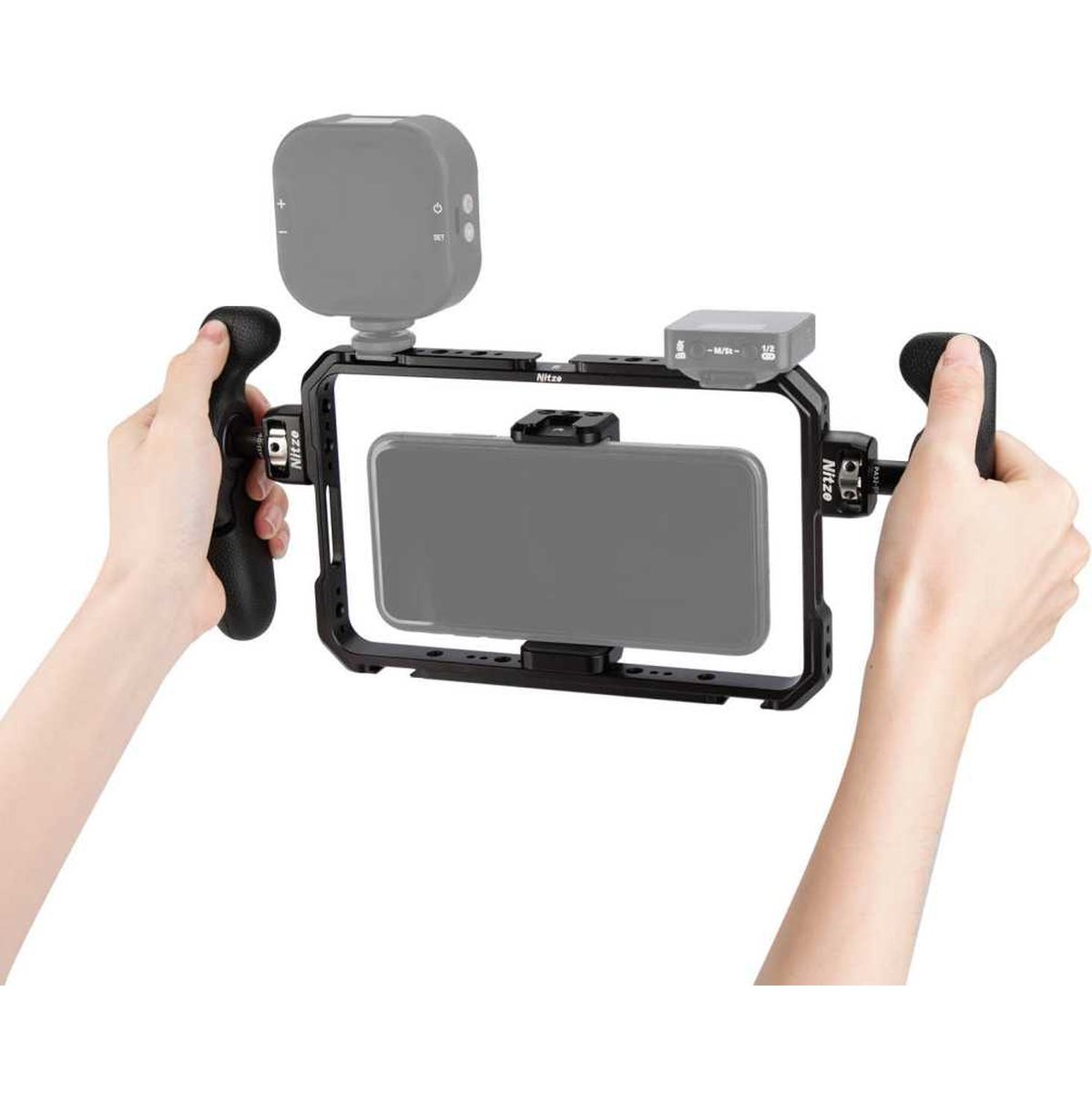 Nitze Universal Phone Cage Kit with PA32D Side Handles (T-MP01B) - Image 4