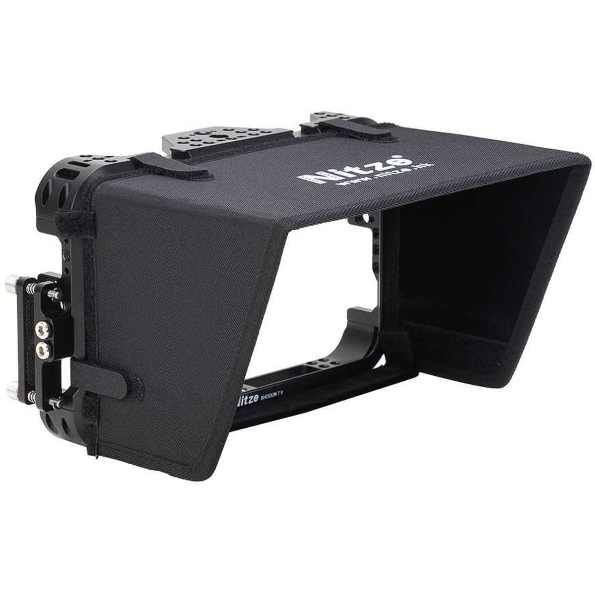 Nitze Monitor Cage for Atomos Shogun 7 PE14 with HDMI Cable Clamp + Sunhood - Image 2