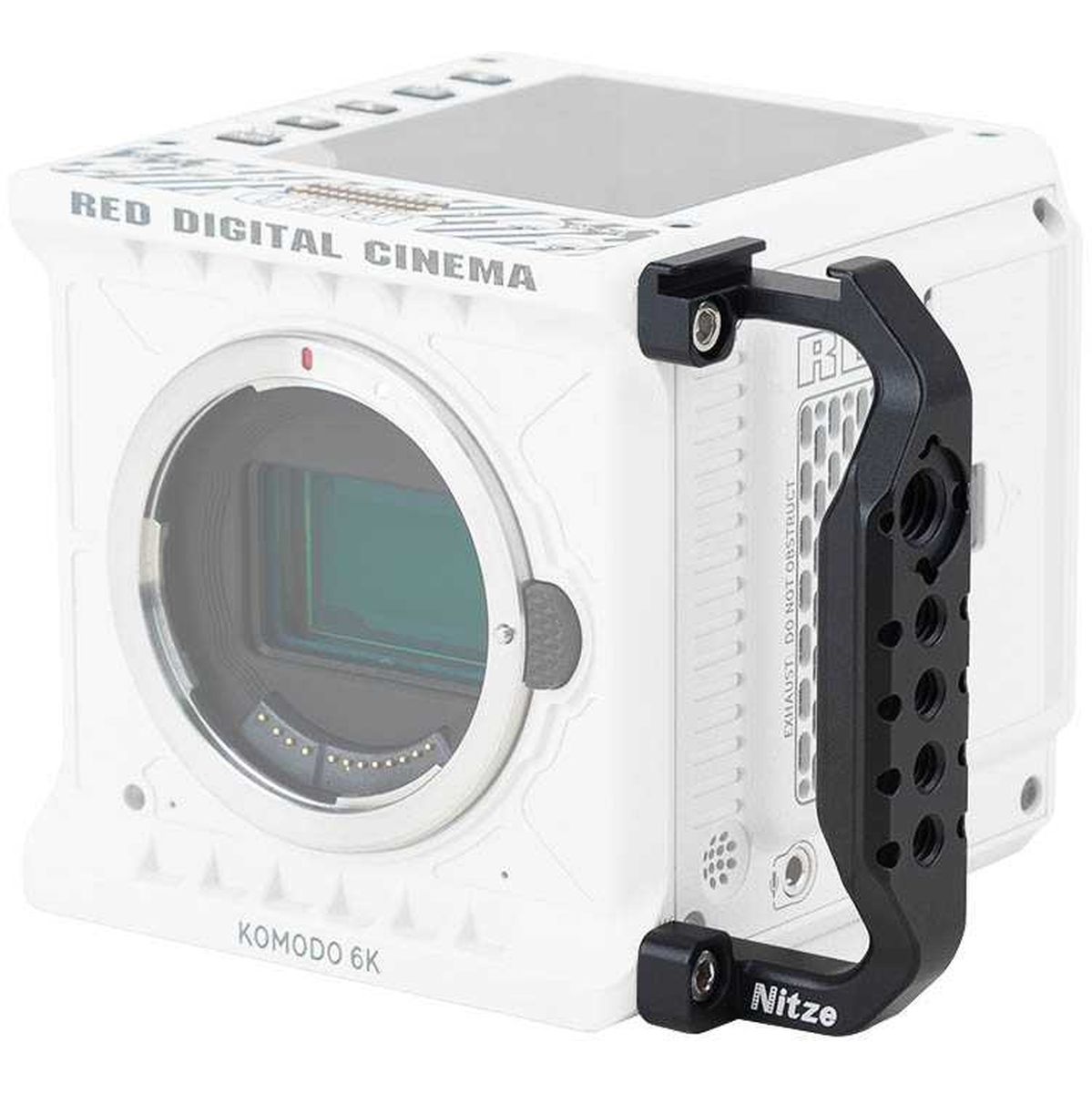 Nitze Left Handle Side Grip Plate For Red Komodo - Image 3