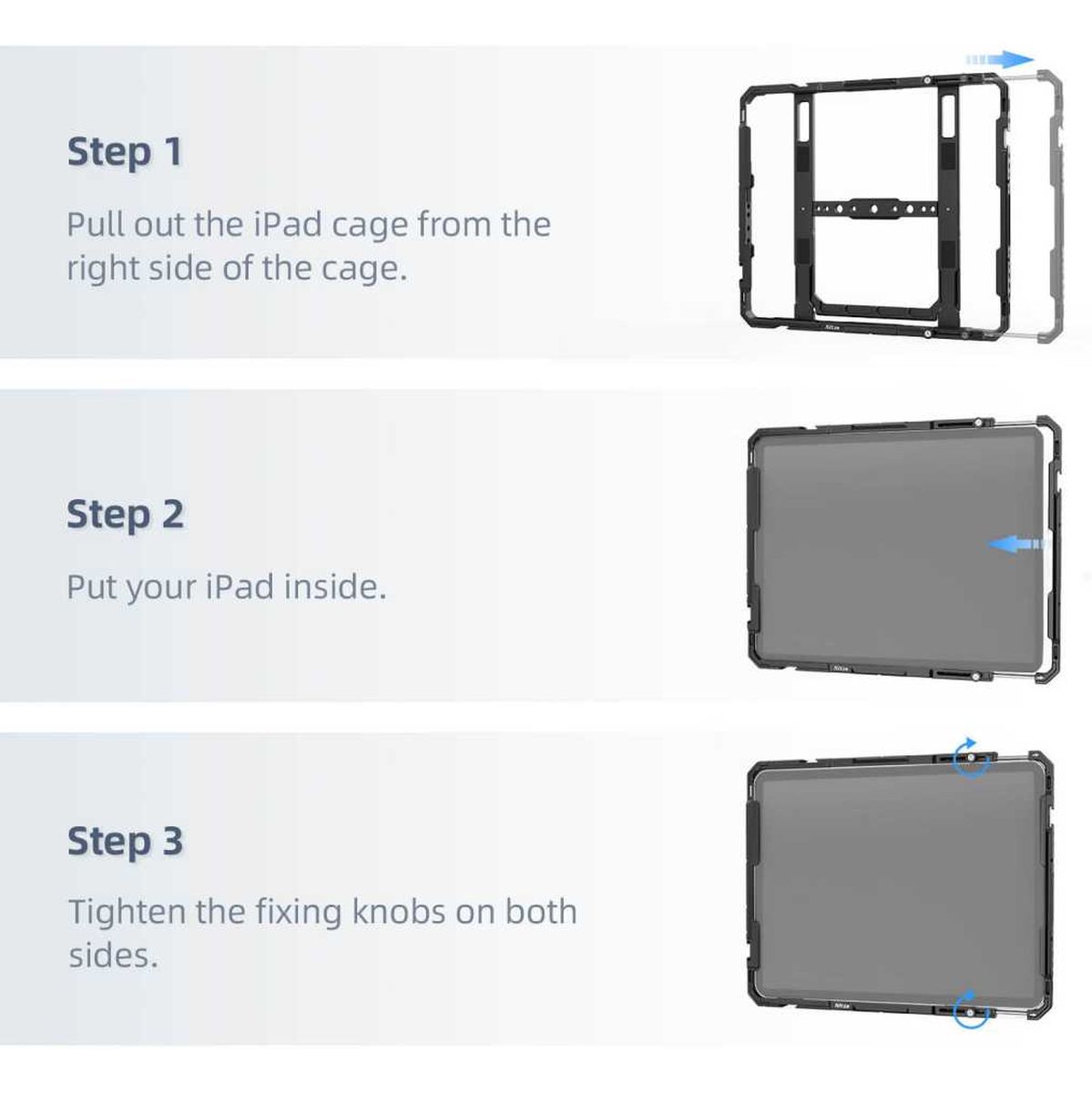 Nitze Tablet Cage For 11.5" to 13" Tablet (T-TC02A) - Image 5