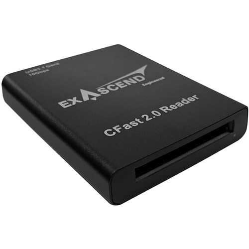 EXASCEND CFast 2.0 – Single-slot Card Reader (10 Gbps) - Image 3