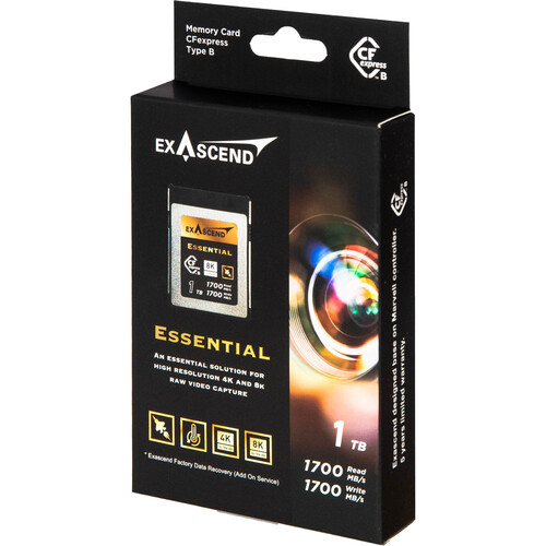 Alternative view of EXASCEND Essential CFexpress Type B Memory Card 1TB
