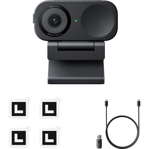 Insta360 Link 2C 4K AI Webcam (Black) - Image 7