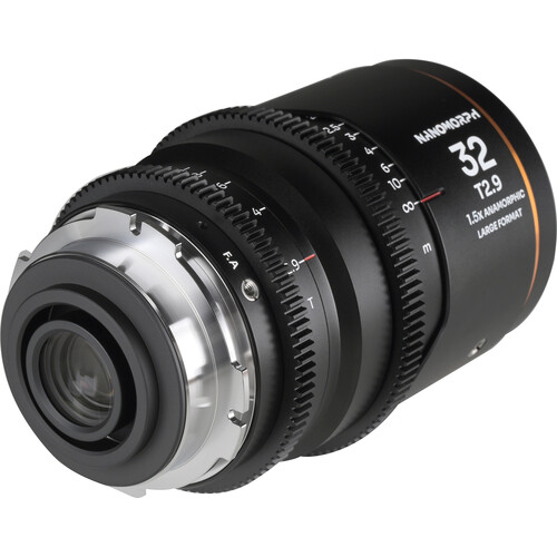 Laowa Nanomorph 32mm T2.9 1.5X LF Anamorphic Lens (Amber Flare) PL/EF - Image 4