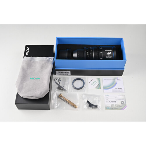 Laowa Nanomorph 32mm T2.9 1.5X LF Anamorphic Lens (Blue Flare) PL/EF - Image 5