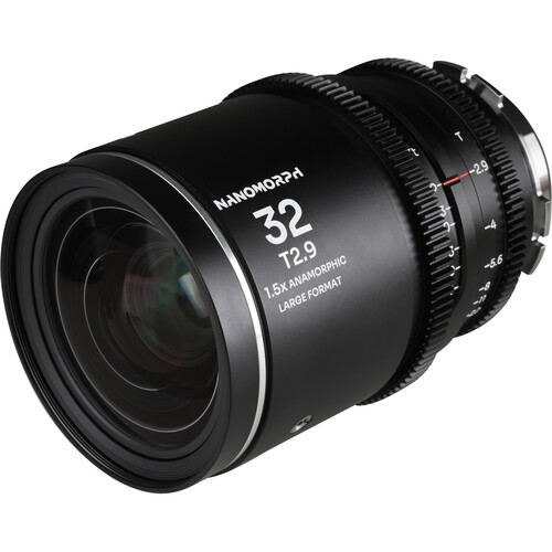 Laowa Nanomorph 32mm T2.9 1.5X LF Anamorphic Lens (Silver Flare) PL/EF - Image 3