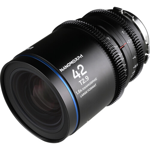 Laowa Nanomorph 42mm T2.9 1.5X LF Anamorphic Lens (Blue Flare) PL/EF - Image 3