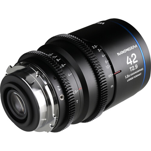 Laowa Nanomorph 42mm T2.9 1.5X LF Anamorphic Lens (Blue Flare) PL/EF - Image 4