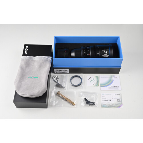 Laowa Nanomorph 42mm T2.9 1.5X LF Anamorphic Lens (Blue Flare) PL/EF - Image 5