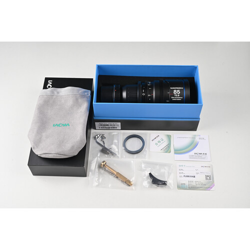 Laowa Nanomorph 85mm T2.9 1.5X LF Anamorphic Lens (Blue Flare) PL/EF - Image 5
