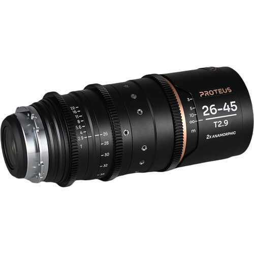 Laowa Proteus 26-45mm T2.9 2x S35 Anamorphic Zoom Amber Flare - PL + EF - Image 3