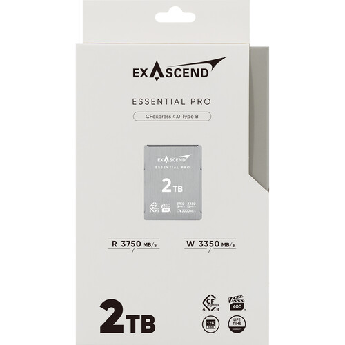 Alternative view of EXASCEND CFexpress 4.0 Type B Memory Card Essential Pro Series 2TB