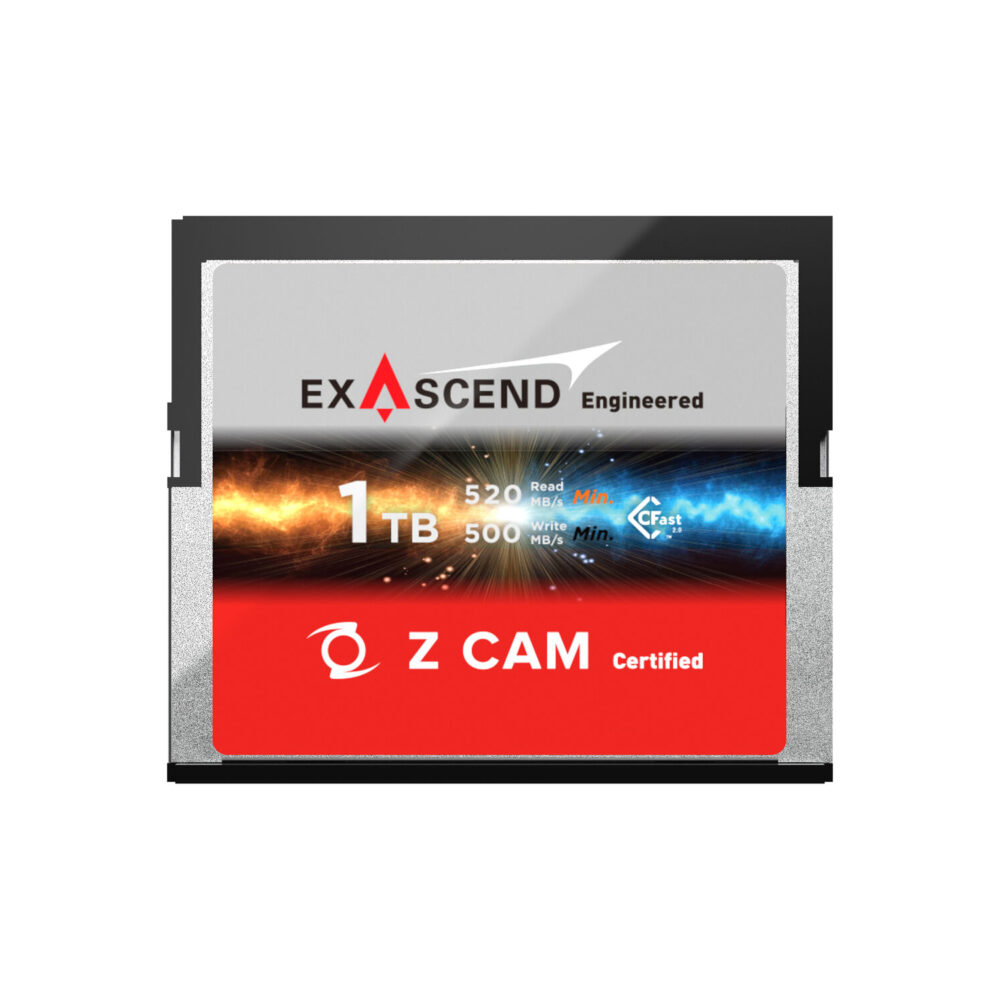 EXASCEND CFast 2.0 Memory Card (ZCAM Approved) 1TB