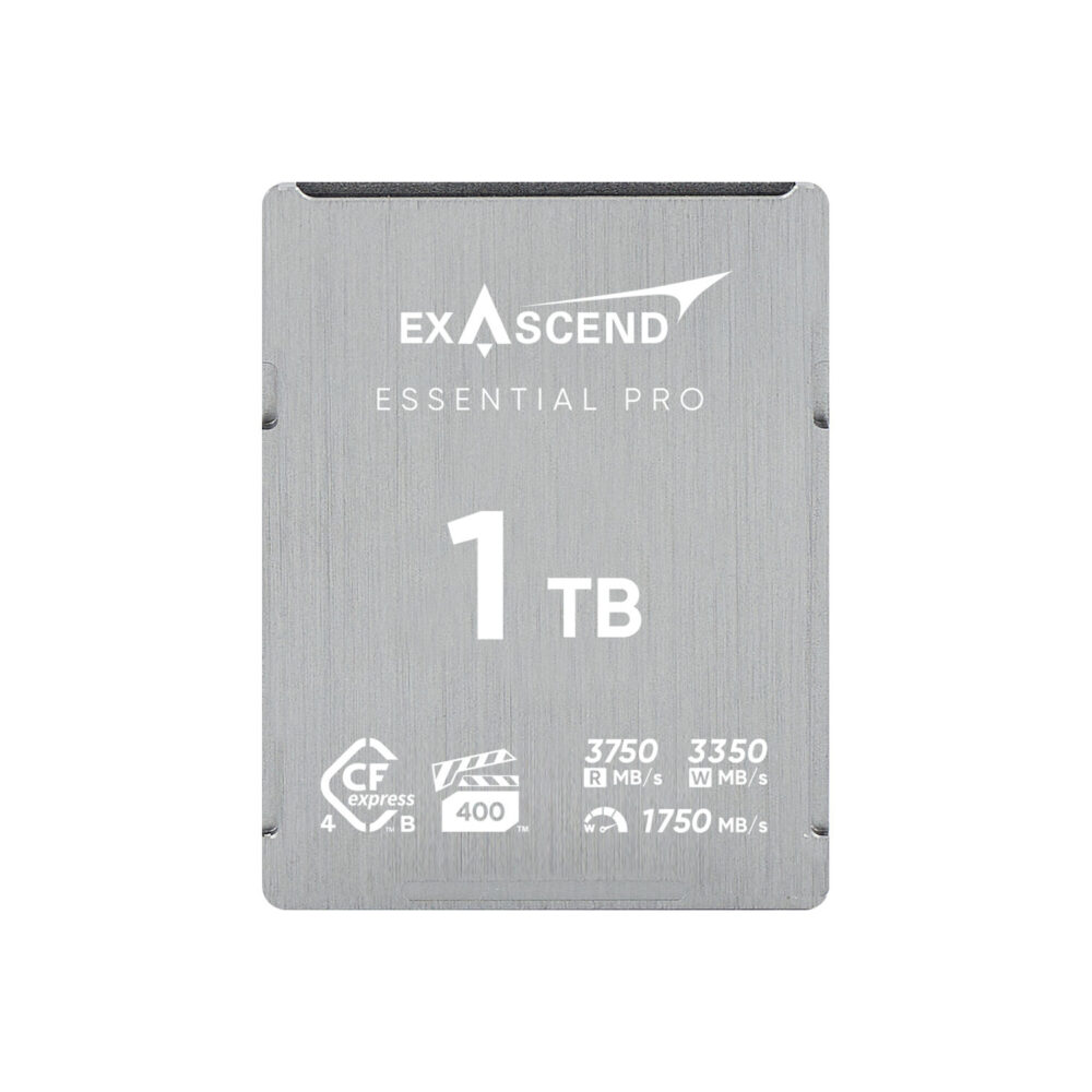 EXASCEND CFexpress 4.0 Type B Memory Card Essential Pro Series 1TB