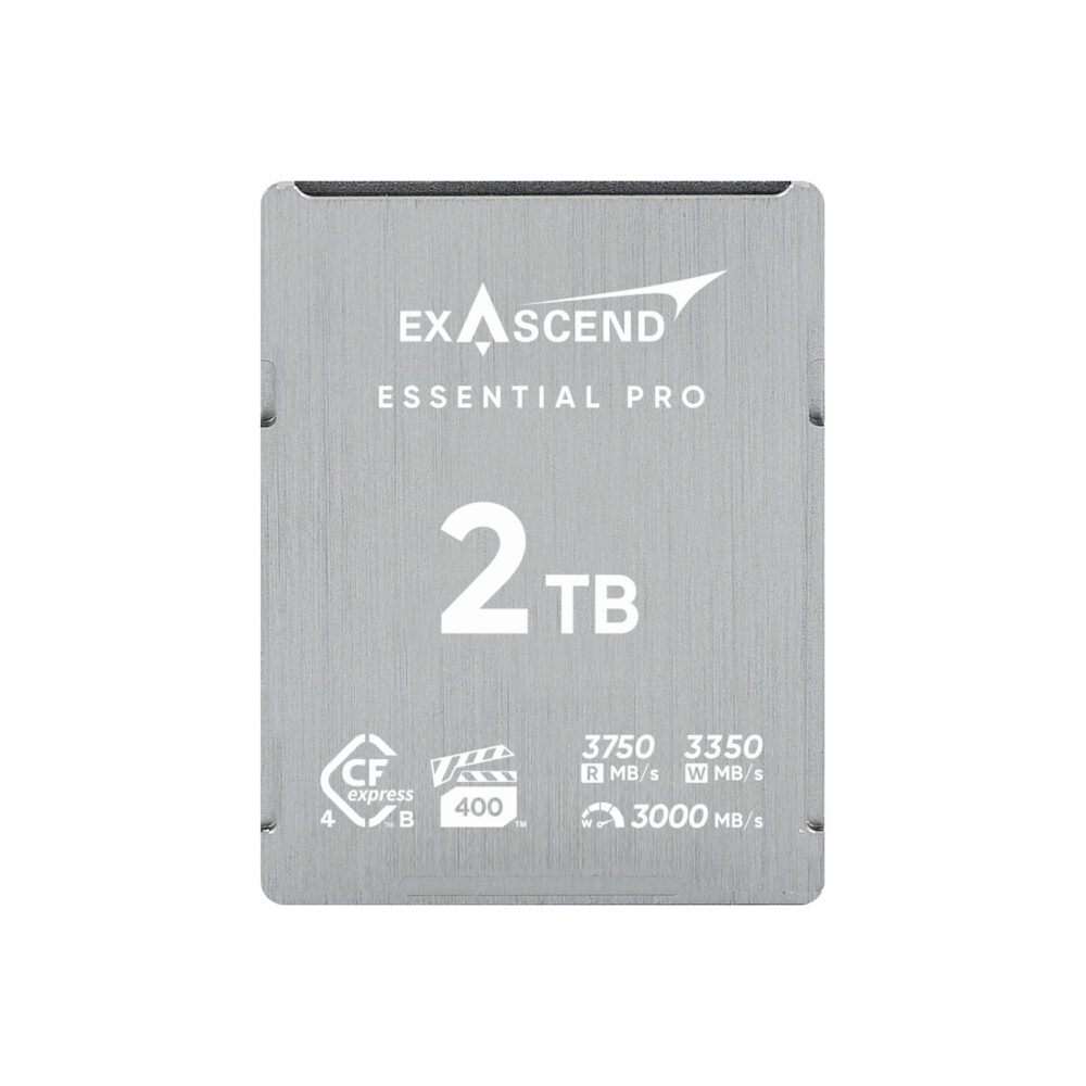 EXASCEND CFexpress 4.0 Type B Memory Card Essential Pro Series 2TB