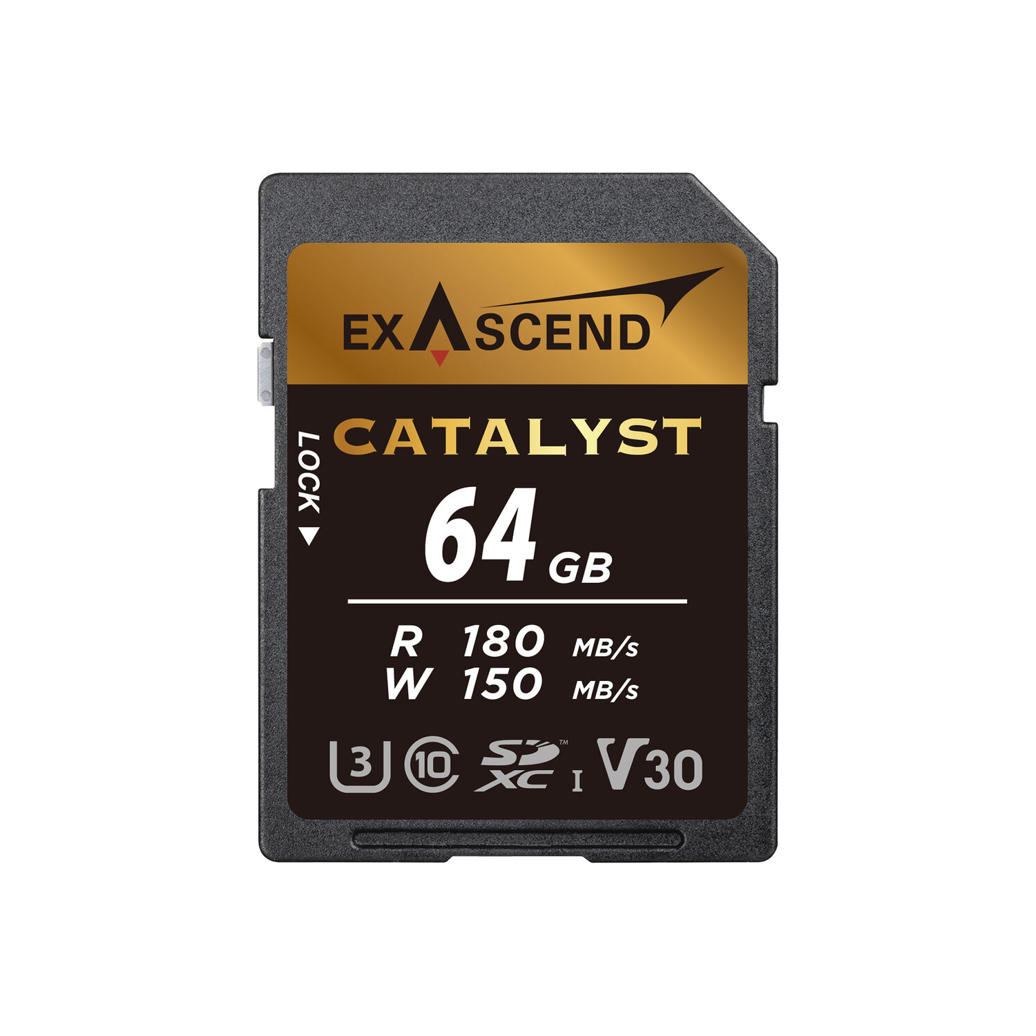 EXASCEND Catalyst UHS-I SDXC Memory Card (V30) 64GB