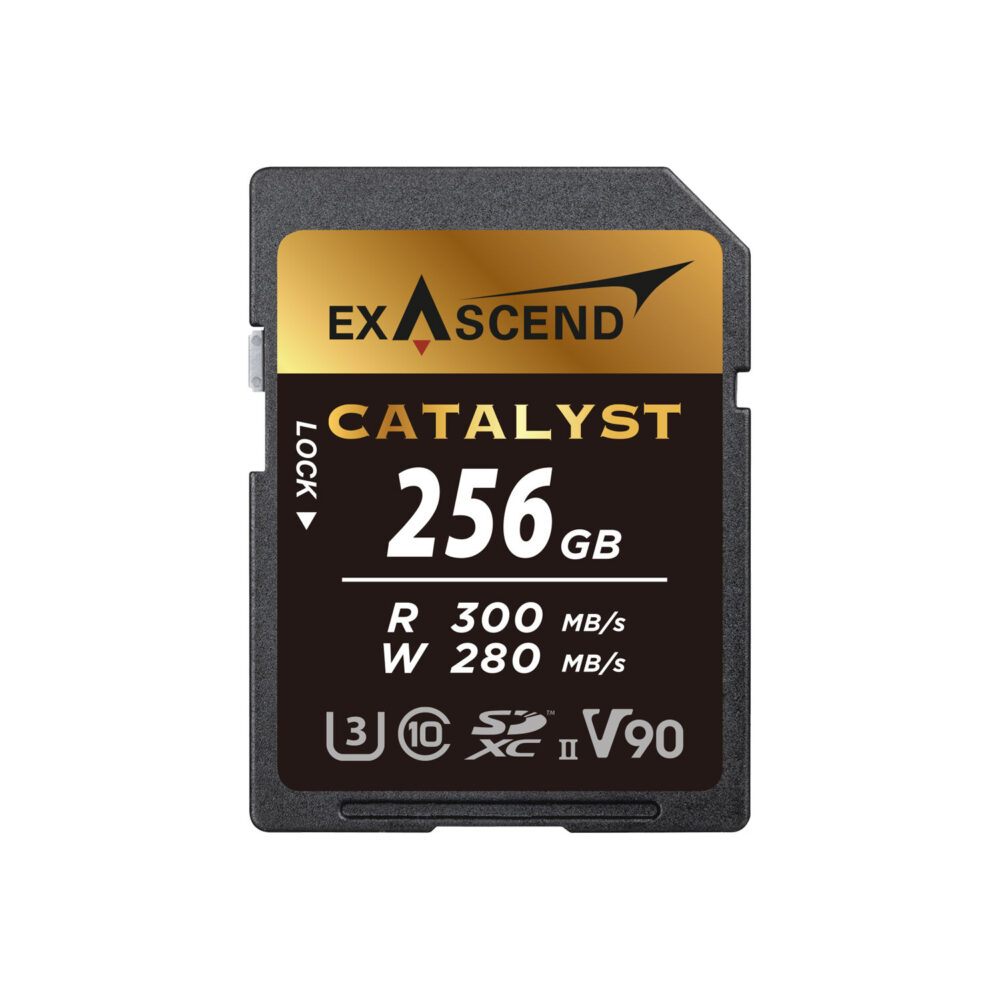 EXASCEND Catalyst UHS-II SDXC Memory Card (V90) 256GB