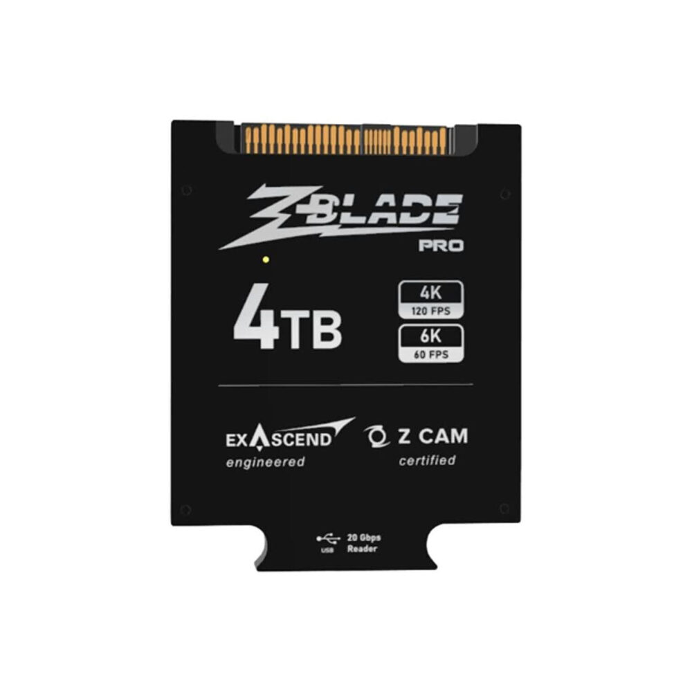 EXASCEND ZBlade Pro (ZCAM Approved) 4TB