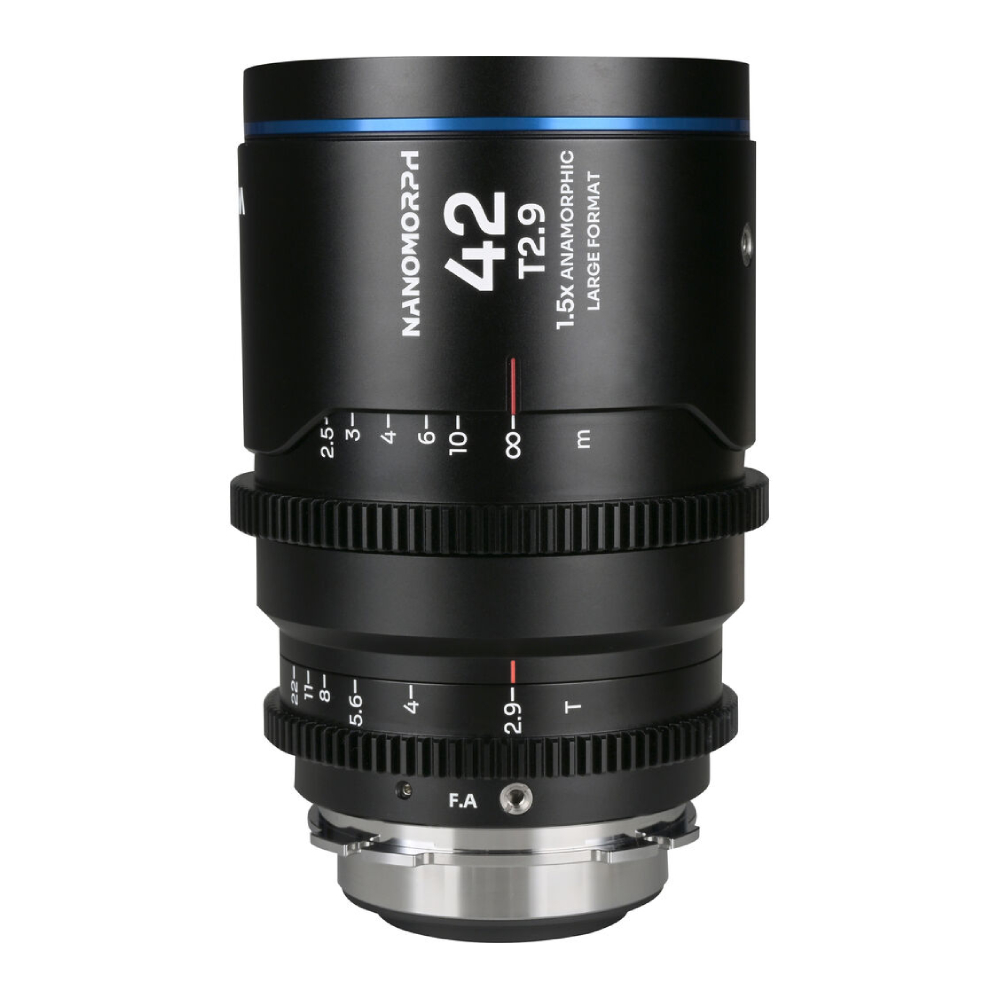 Laowa Nanomorph 42mm T2.9 1.5X LF Anamorphic Lens (Blue Flare) PL/EF