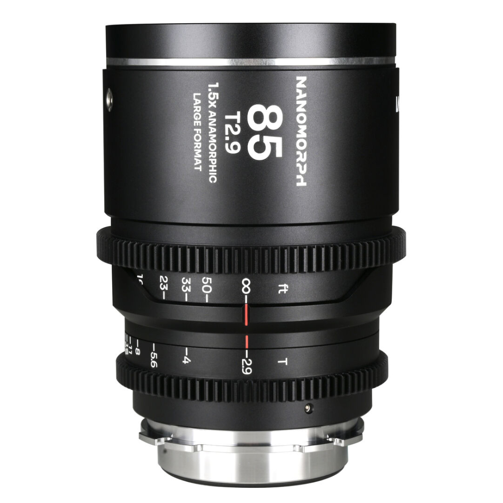 Laowa Nanomorph 85mm T2.9 1.5X LF Anamorphic Lens (Silver Flare) PL/EF