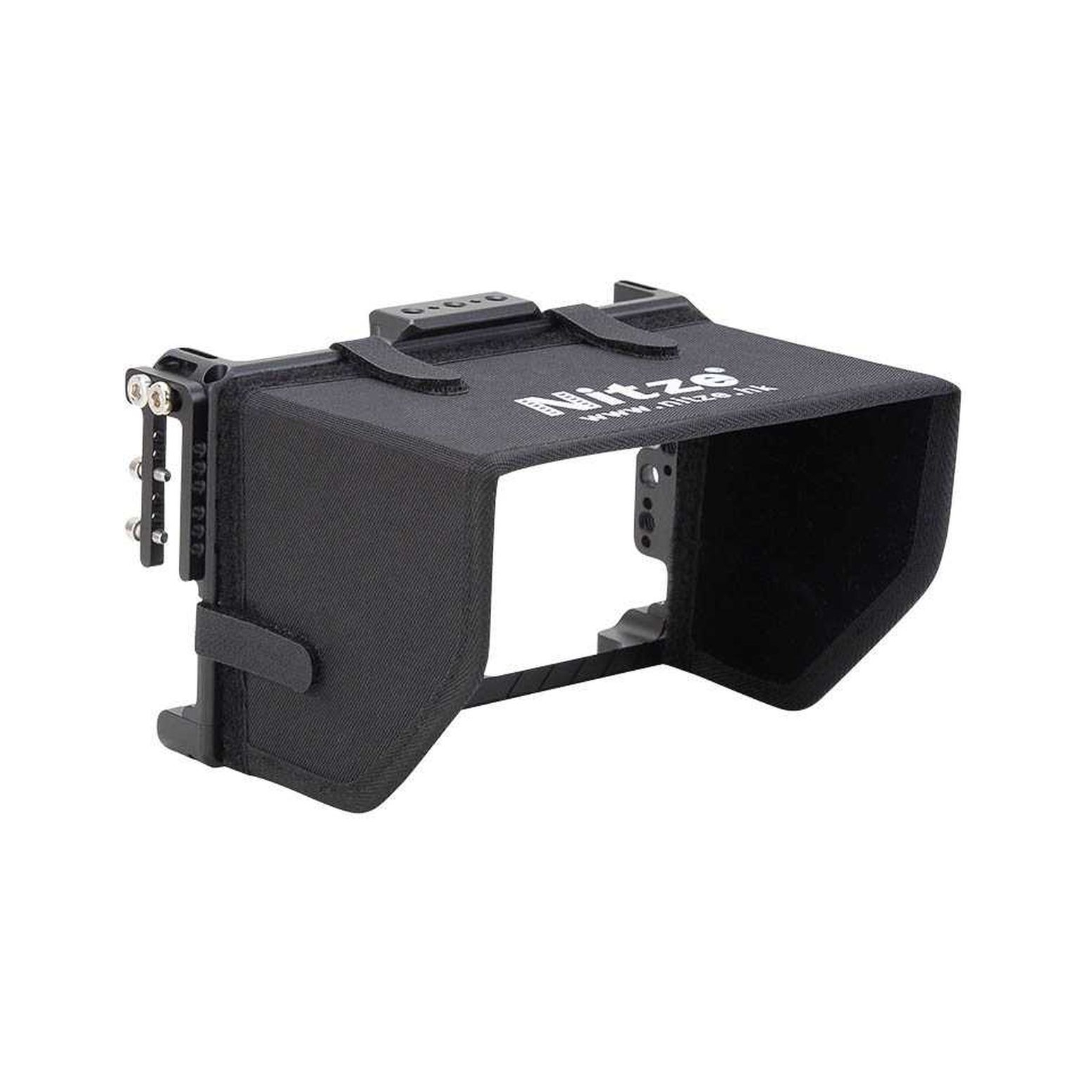 Nitze Monitor Cage with Sunhood for Feelworld LUT6/ LUT6S 6" (JTP2-LUT6S)