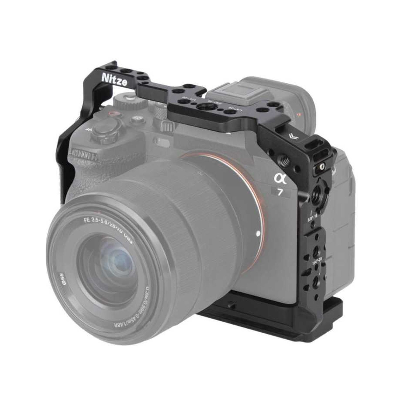 Nitze Cage For Sony A7III / A7IV / A7SIII / A7RIII / A7RIV / A7RV (T-S13A)