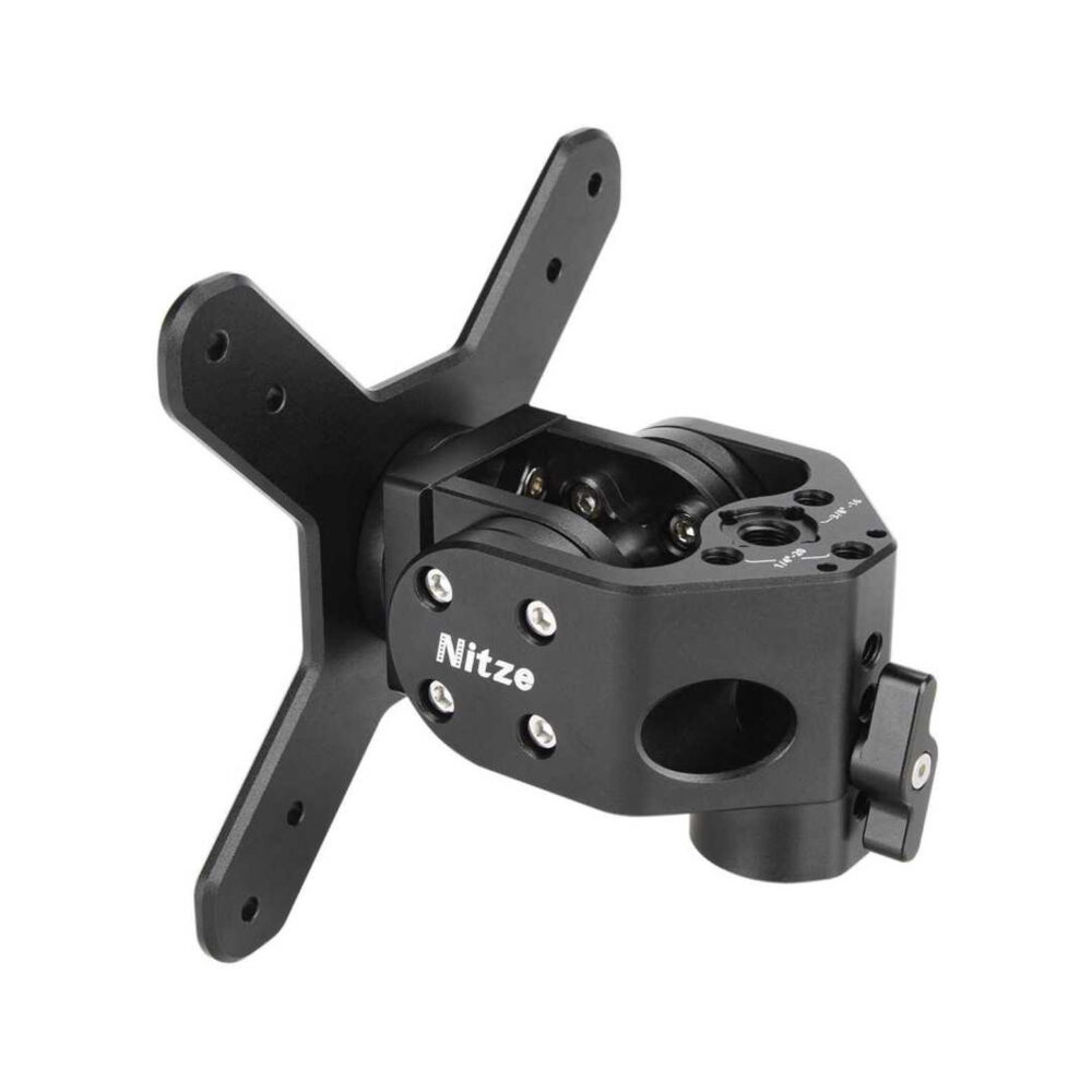 Nitze Adjustable Monitor Stand - Tilt + Swivel (JSQ-006B)