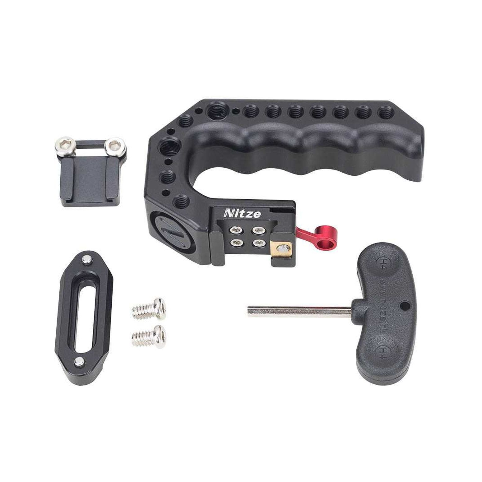 Nitze Lil Stinger Handle with QR NATO Clamp and NATO Rail