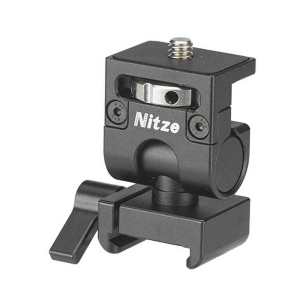 Nitze Field Monitor Mount + Tilt - Nato To 1/4"