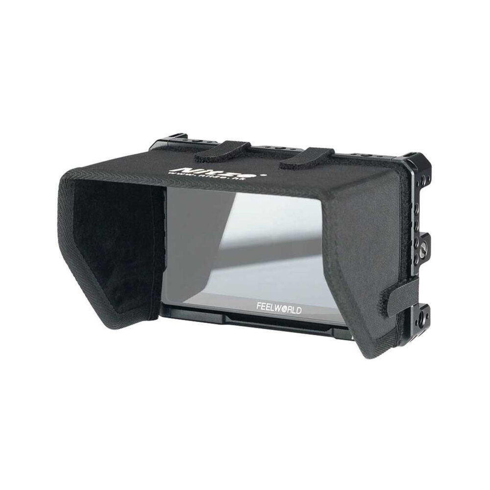 Nitze Monitor Cage for Feelworld LUT5 5.5" with Sunhood (JT-F02B)