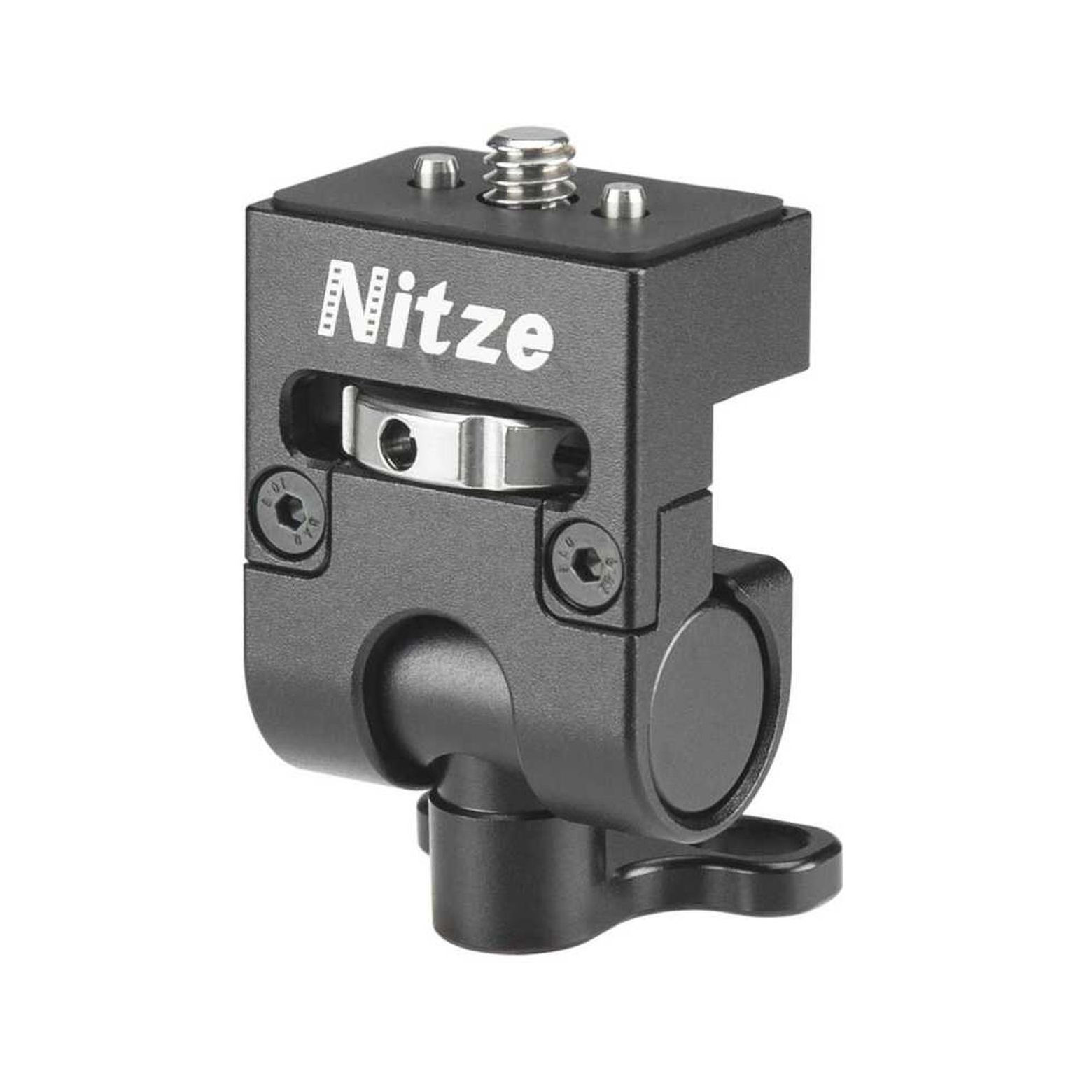 Nitze Monitor Holder + Tilt Adjustable Low Profile Monitor Holder - Nato To 1/4 (N54-G3)