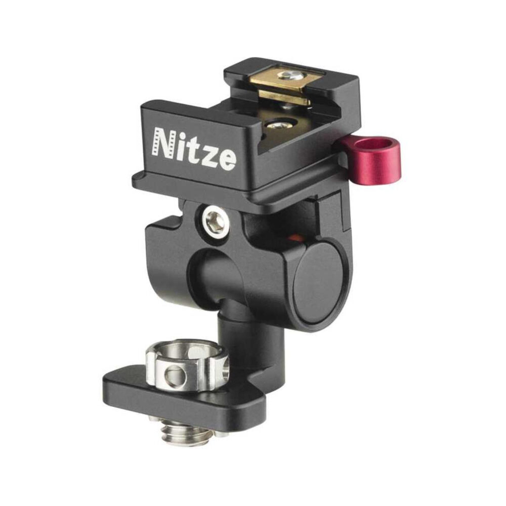 Nitze Monitor Holder + Tilt - Nato To 3/8 (N54-H1)