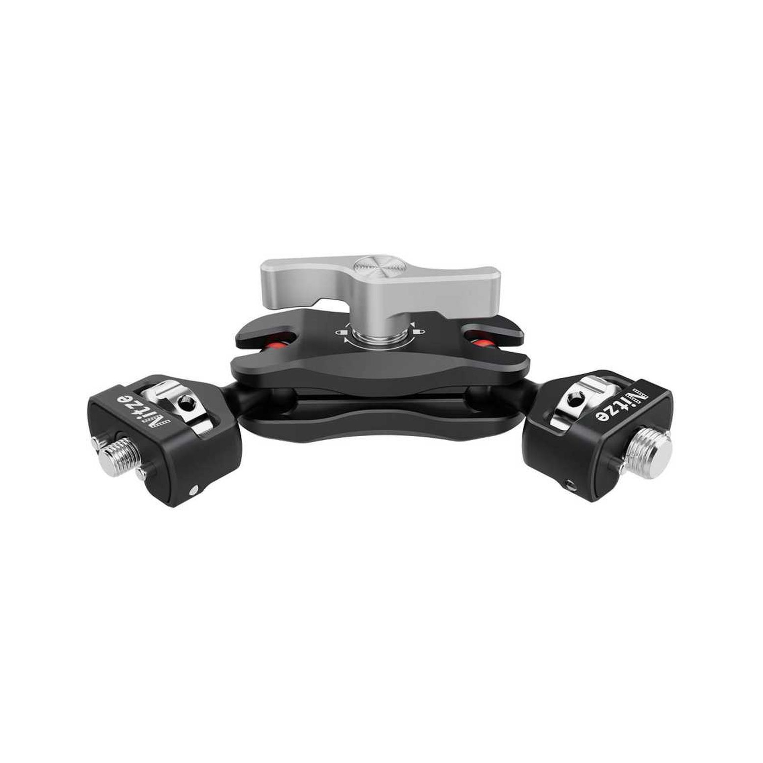 Nitze Camera Magic Arm with Double Ballheads (1/4" to 3/8" Screw with Retractable Locating Pins)