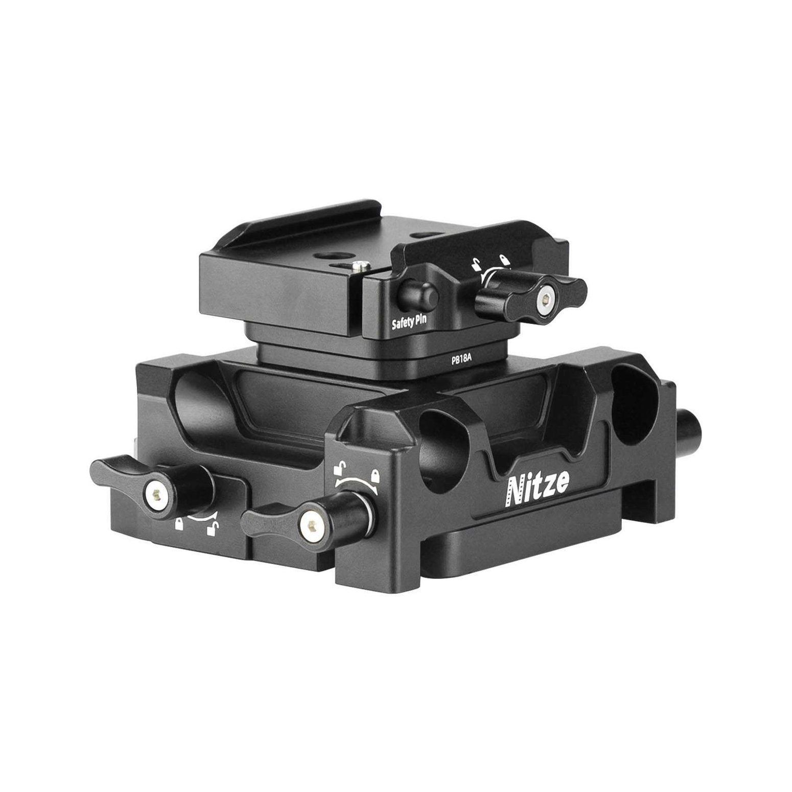 Nitze 15mm LWS Baseplate ARRI Dovetail for Sony A7IV/FX3 Cage (QR) (PB18A)