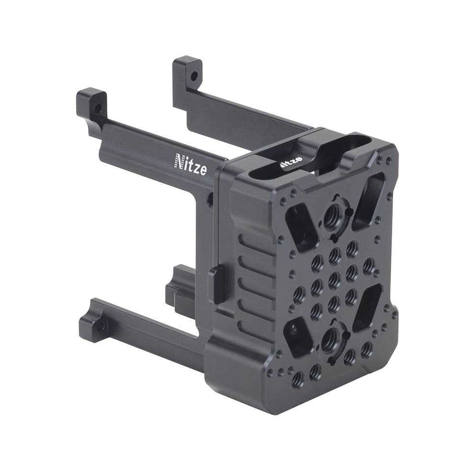 Nitze V Mount Adapter with SSD Holder for Z Cam SDI Converter (Long Bracket)