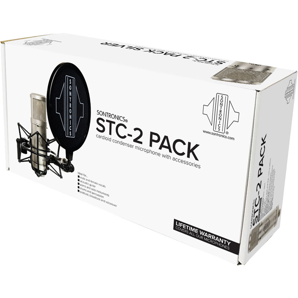 Sontronics STC-2 Pack - Versatile Microphone Bundle (Silver) – Bild 4